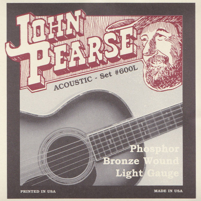 John Pearse Phosphor Bronze Acoustic Guitar Strings