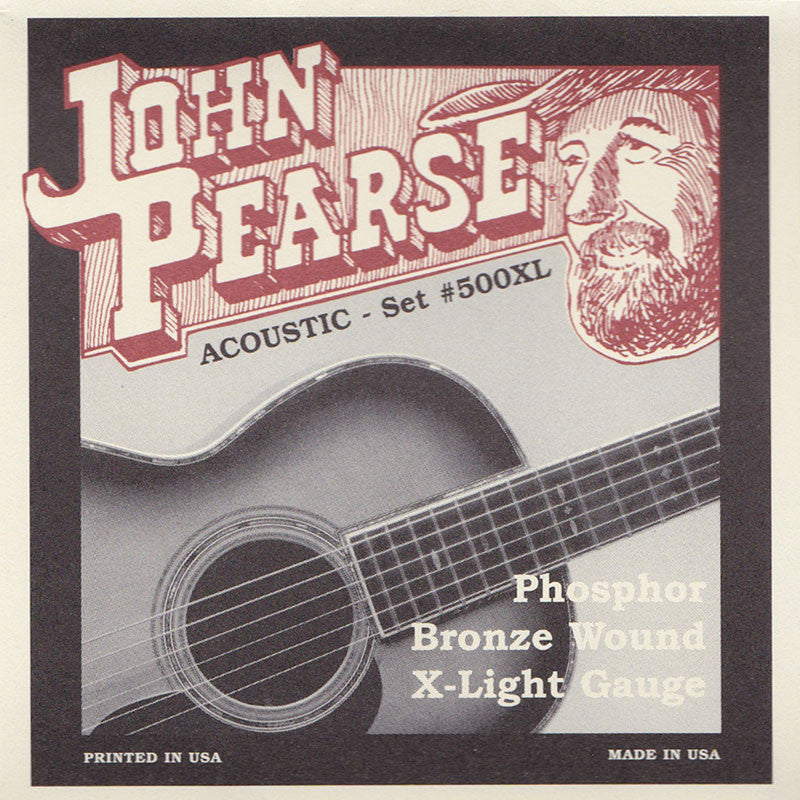 John Pearse Phosphor Bronze Acoustic Guitar Strings