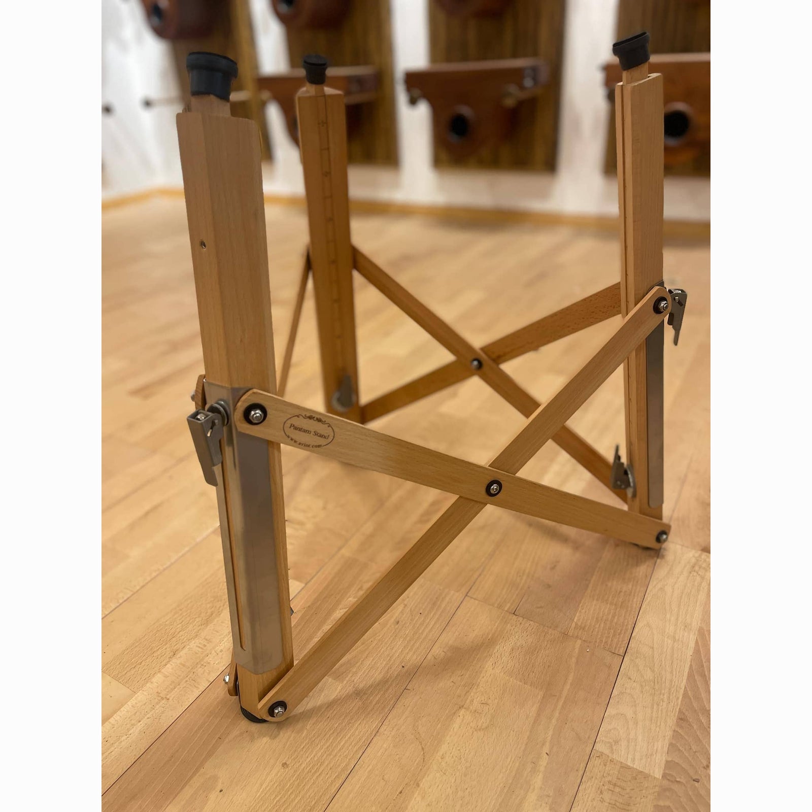 Pantam Handpan Stand — Solid Beech