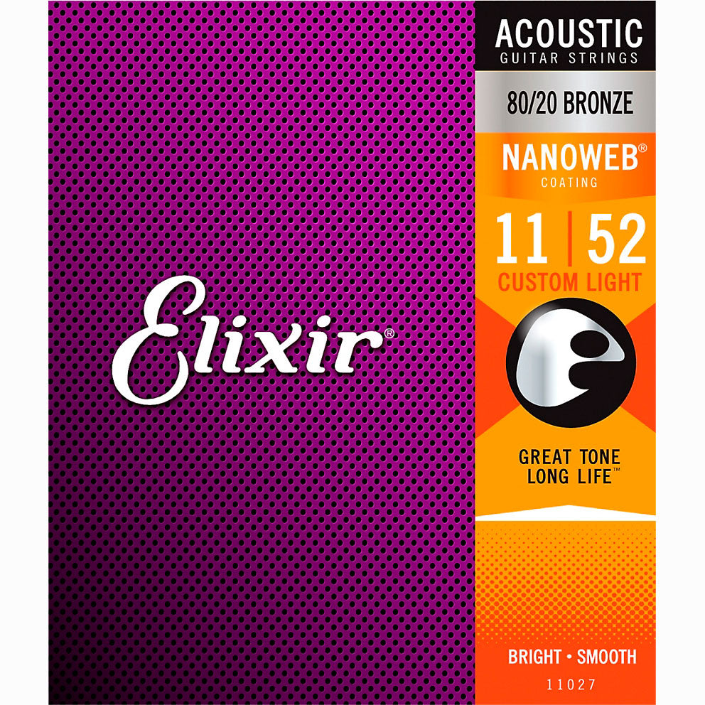 Elixir Nanoweb Acoustic Guitar Strings
