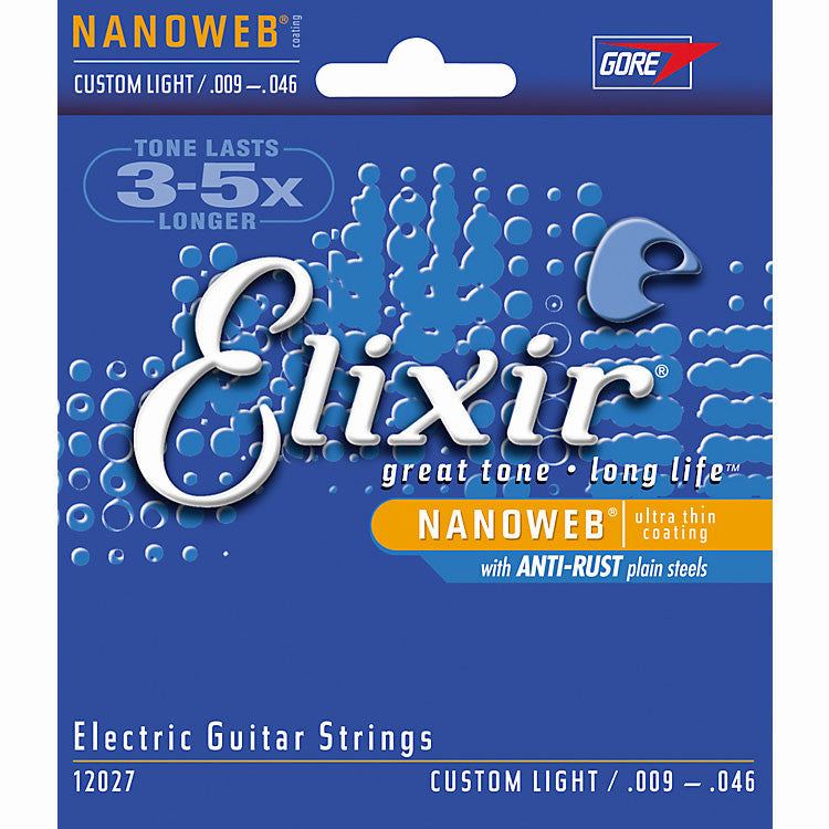 Elixir Nanoweb Electric Guitar Strings