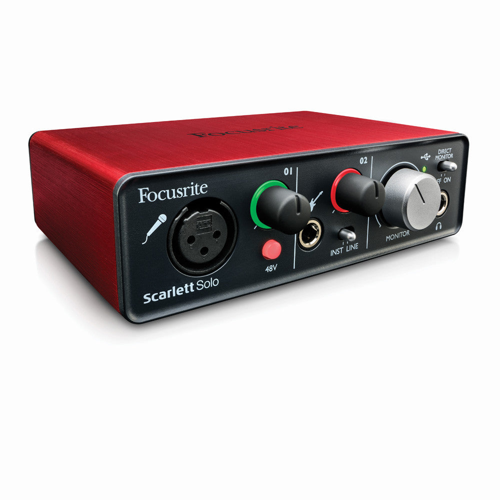 Focusrite Scarlett Solo Studio USB-C Audio Interface with