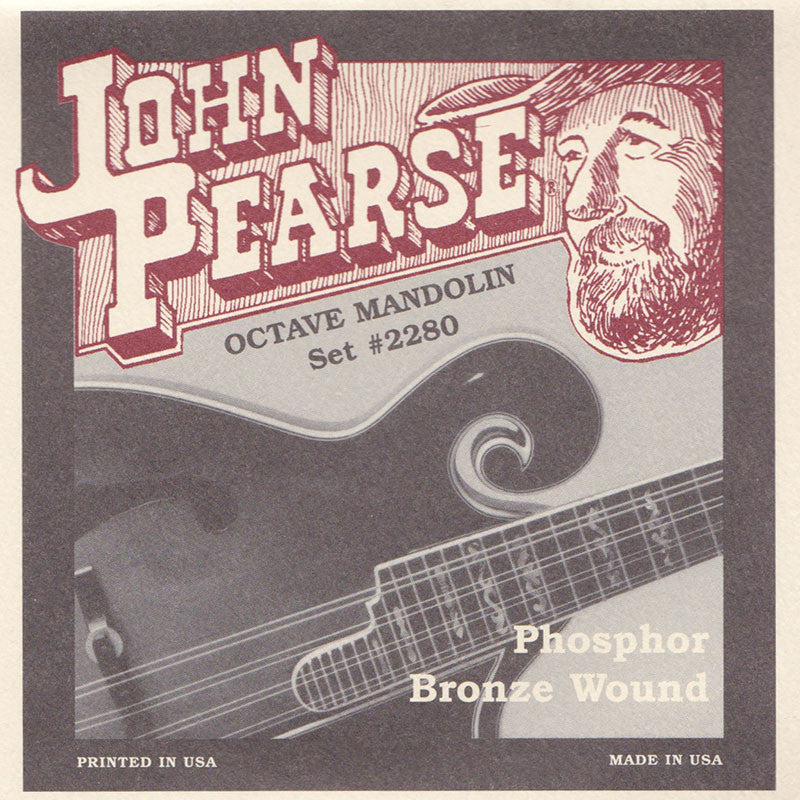 John Pearse Phosphor Bronze Octave Mandolin Strings