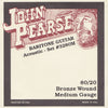 John Pearse 80/20 Bronze Baritone Guitar Strings