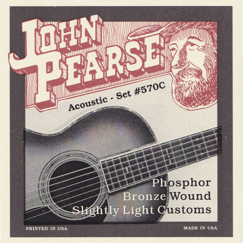 John Pearse Phosphor Bronze Acoustic Guitar Strings