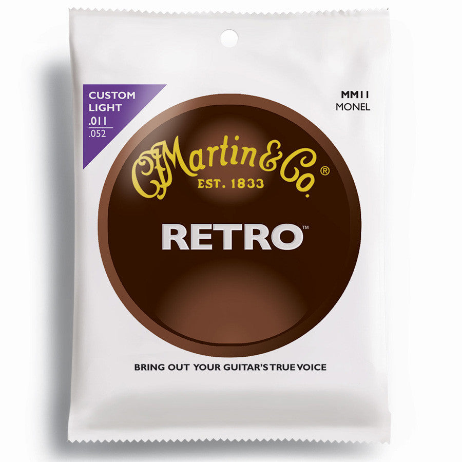 Martin Monel Retro Acoustic Guitar Strings