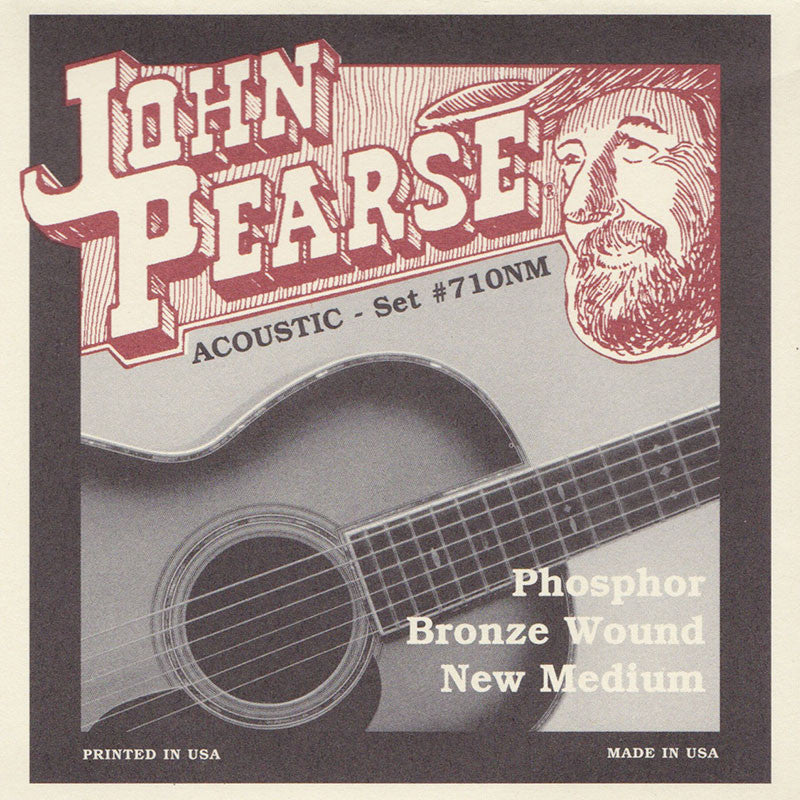 John Pearse Phosphor Bronze Acoustic Guitar Strings